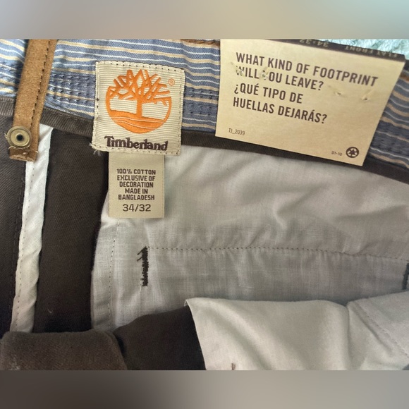 Timberland Flat Front Pants NWT - Picture 5 of 5